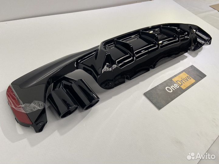 BMW 5 G30 диффузор М5 + насадки на глушитель