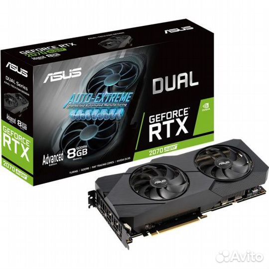 Видеокарта rtx 2070 super asus dual