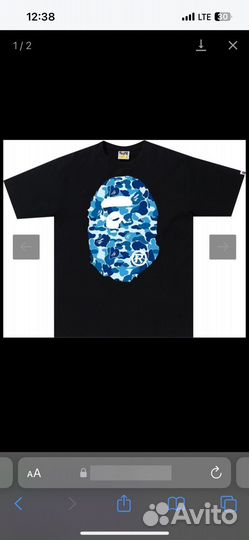 Футболка bape