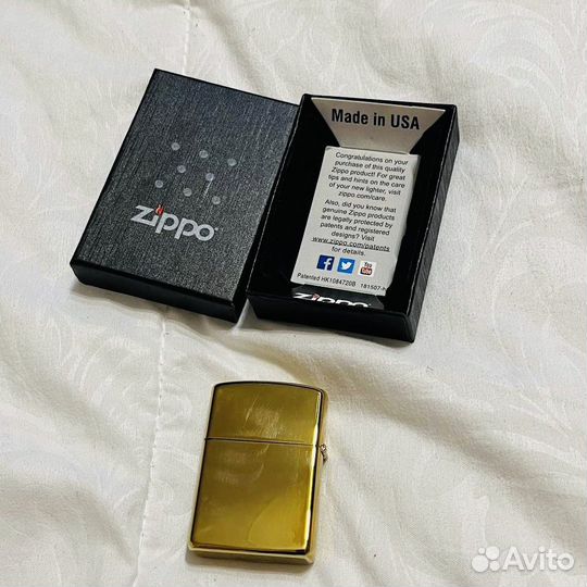 Зажигалка zippo новая