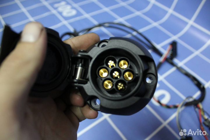 Проводка фаркопа 7-ми конт.Ranault Dokker