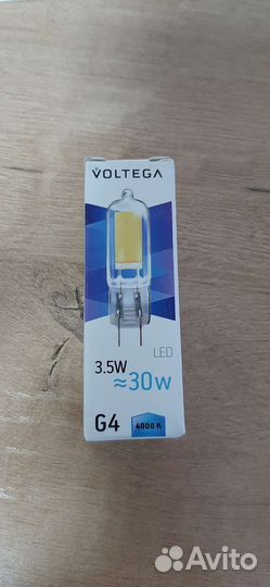 Светодиодная лампа voltega G4 3.5W 4000K