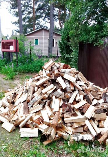 Дрова колотые Осина