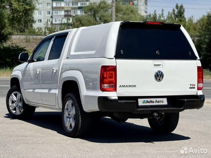 Volkswagen Amarok 2.0 AT, 2017, 284 000 км