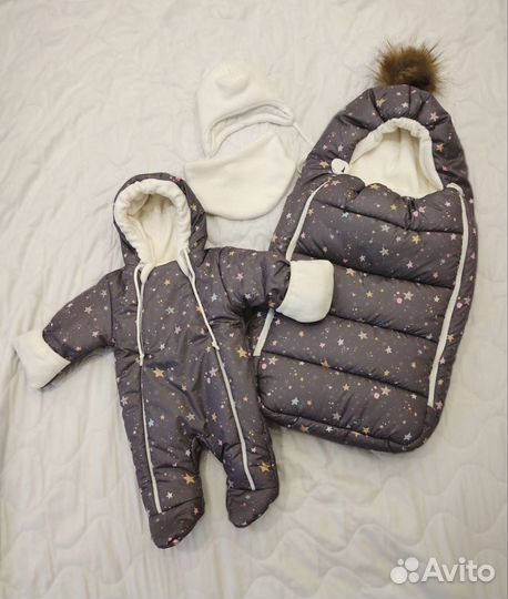 Комплект на выписку зима