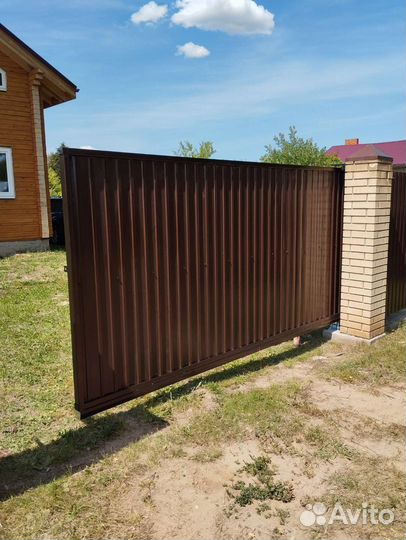 Откатные, распашные ворота