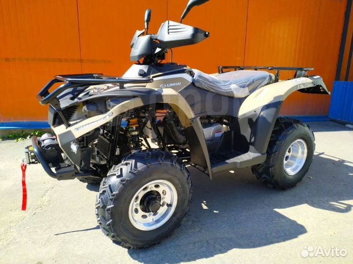Квадроцикл Linhai-Yamaha D200 золотой