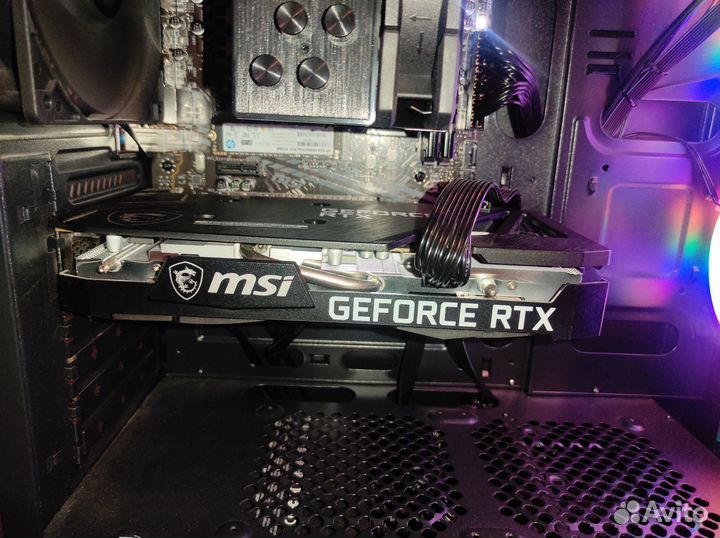 Видеокарта MSI 8 Gb GeForce RTX 3050 ventus 2X 8G