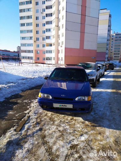 ВАЗ 2114 Samara 1.6 МТ, 2011, битый, 221 084 км