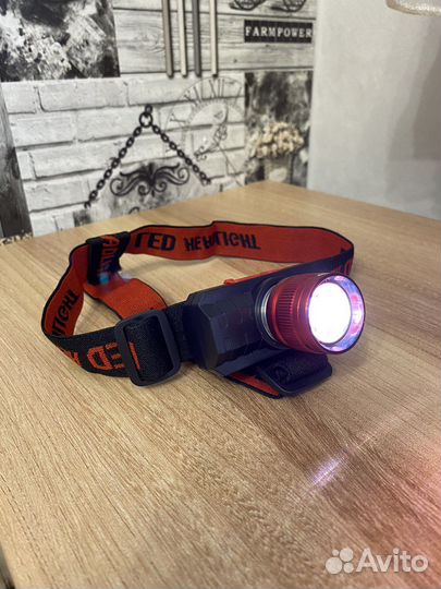 Налобный светодиодный фонарь