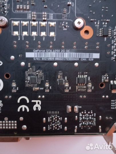 Видеокарта gtx 1050 ti 2gb