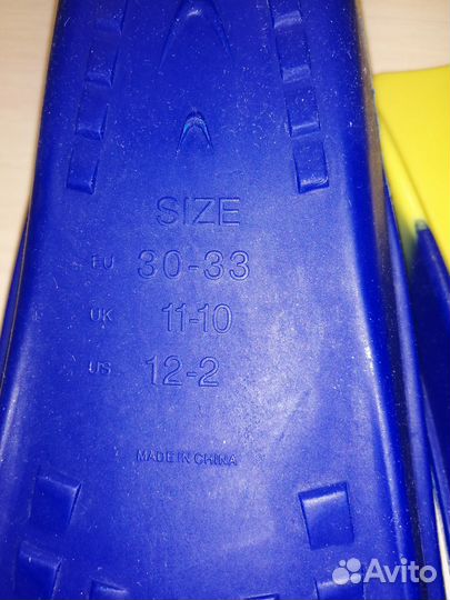 Продам ласты для плавания