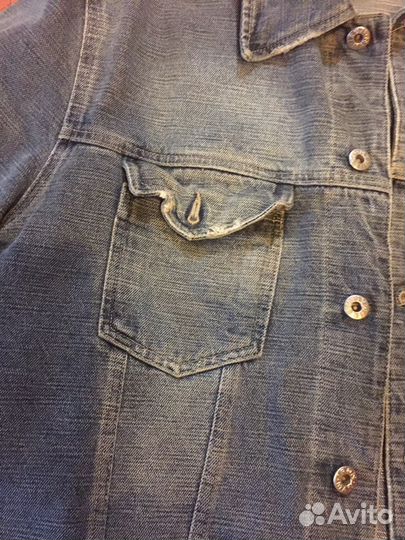 Джинсовая куртка iron jeans