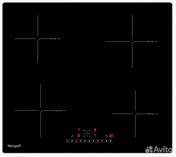 Варочная панель Weissgauff HI 632 BSA