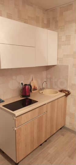 1-к. квартира, 17,6 м², 1/4 эт.