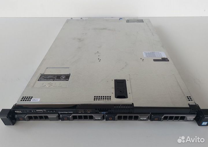 Сервер Dell R430 4LFF/perc h730/Idrac ent/1год