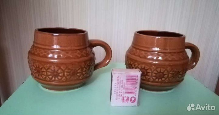 Кружка пивная СССР 80-90 гг. керамическая