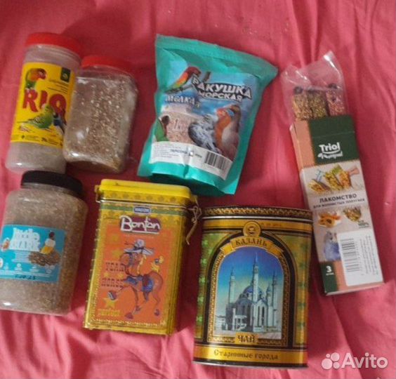 Корм для волнистых попугаев