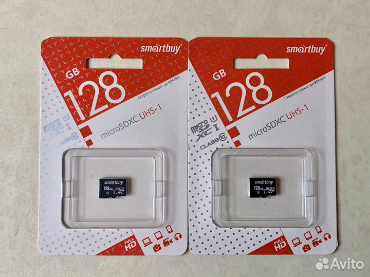 Карта памяти Smartbuy MicroSD 128gb