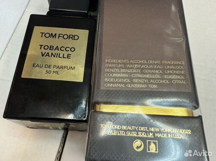 TOM ford Tobacco Vanille 50мл