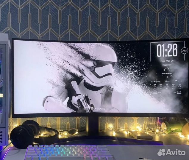 Игровой монитор Xiaomi Mi Curved 