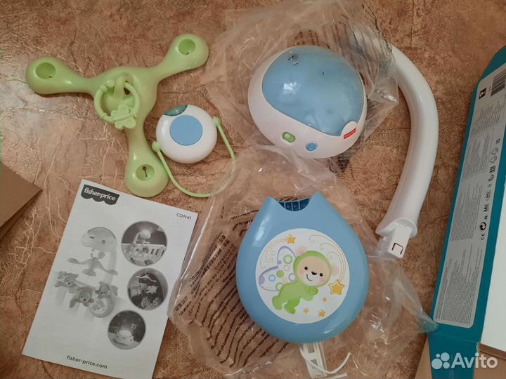 Мобиль на кроватку fisher price