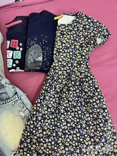 Вещи пакетом на девочку