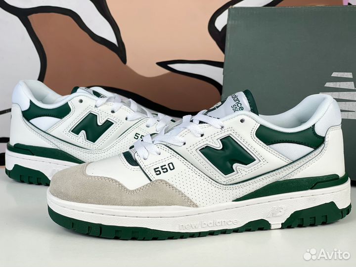 New Balance 550 White Green