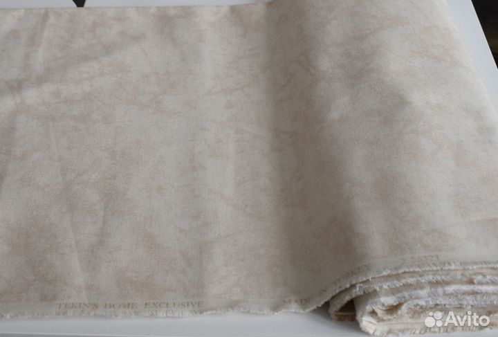 Ткань интерьерная duck мрамор карамель Турция