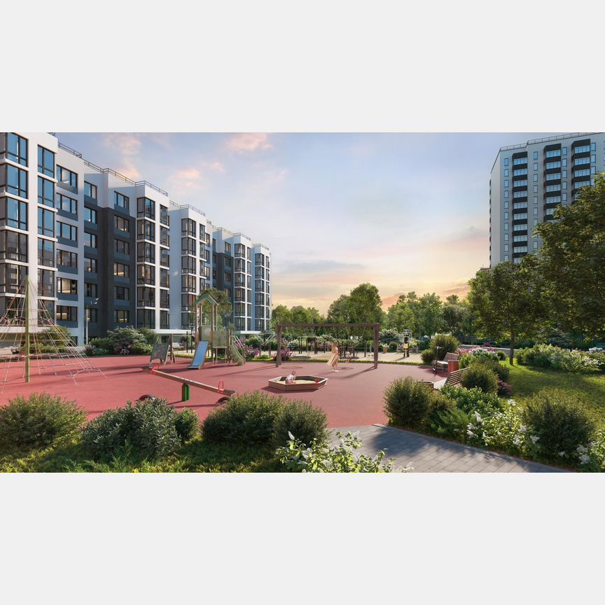 2-к. квартира, 55,1 м², 1/7 эт.