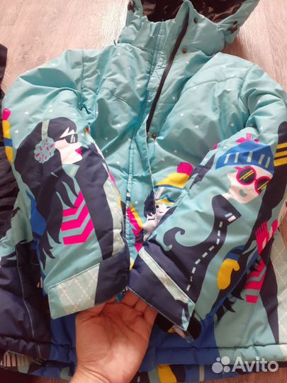 Зимний костюм для девочки