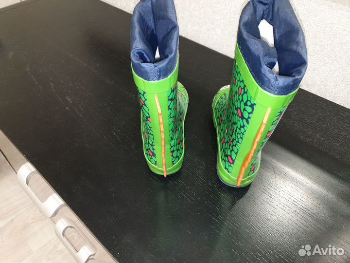 Детские резиновые сапоги