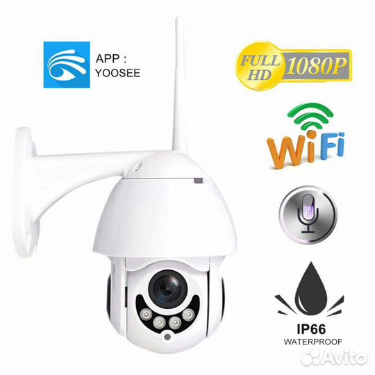 Камера видеонаблюдения смарт поворотная