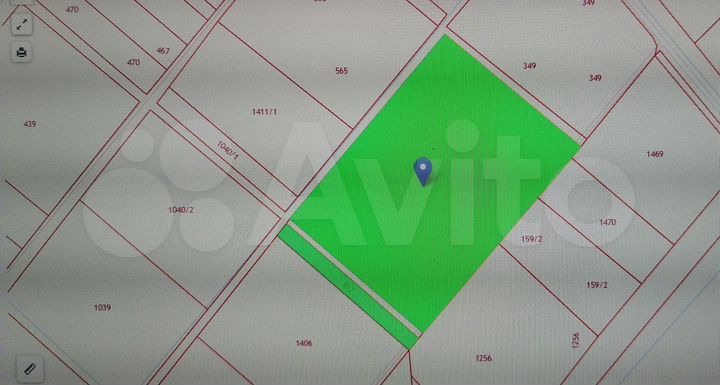 Участок 5,74 га (СНТ, ДНП)