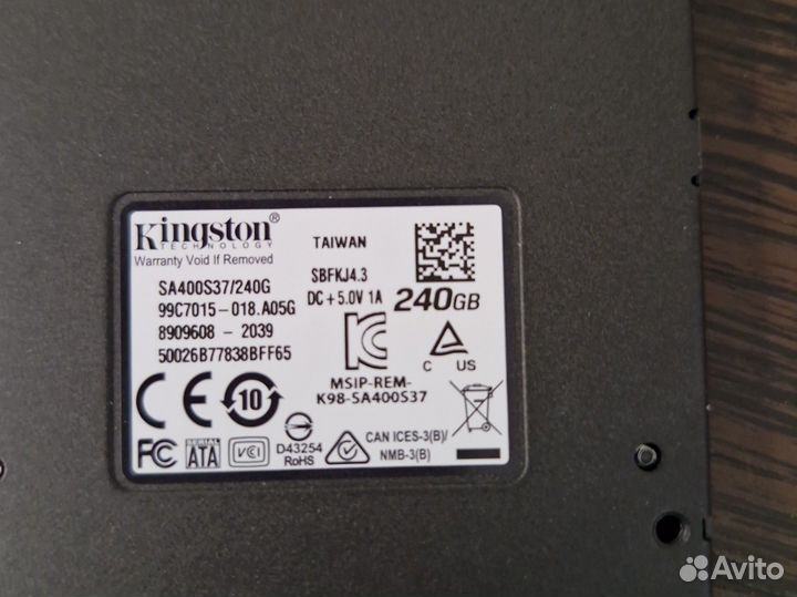 Ssd kingston a400 240gb