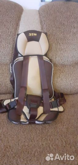 Детское автокресло мягкое