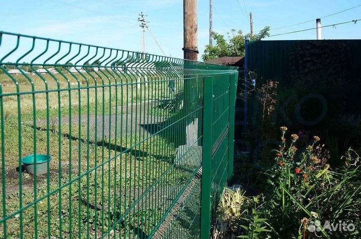 Забор сетка 3D