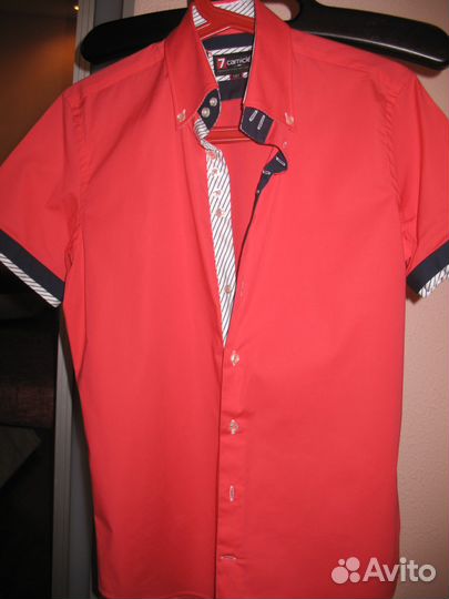 Новая рубашка 7сamice р. S для подростка