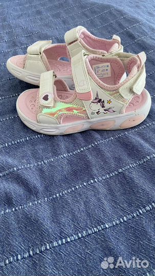 Детская обувь для девочек 28 размер летняя