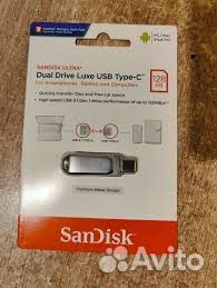 USB-флешка SanDisk Ultra Dual Drive Luxe 128GB Typ