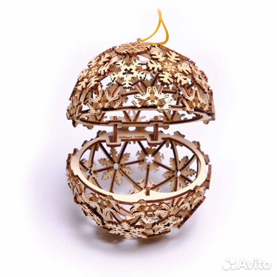 Новогодний Шар (Wood Trick)