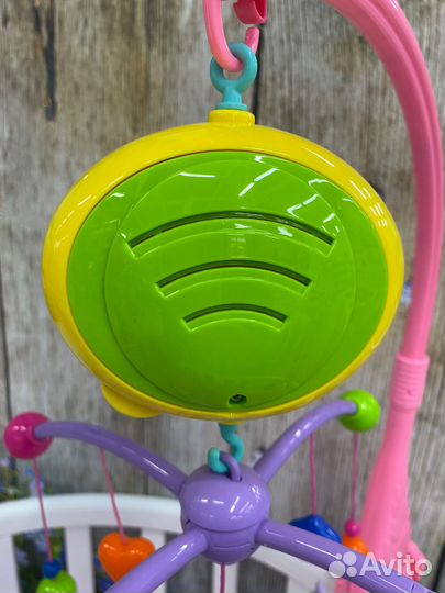 601-12/Подвеска на кроватку Мое солнышко Зайчата з