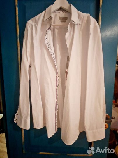 Мужская рубашка белая