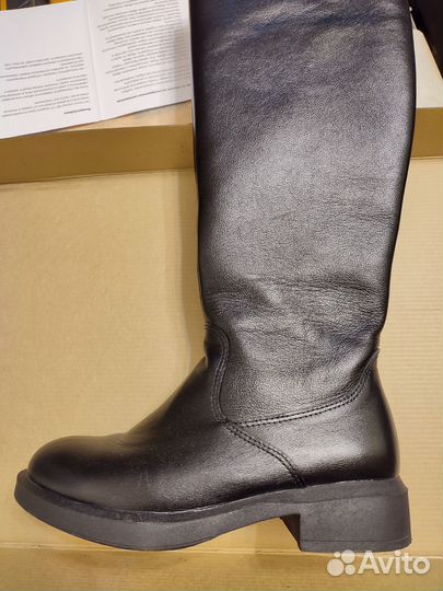 Сапоги женские кожаные 36