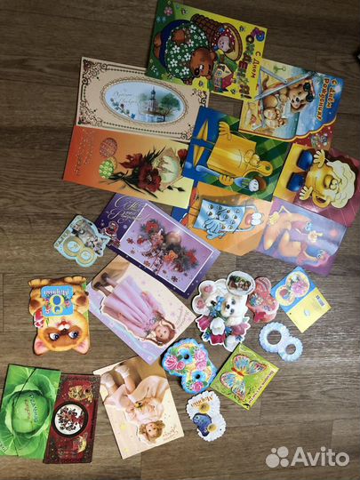 Наборы чистых открыток