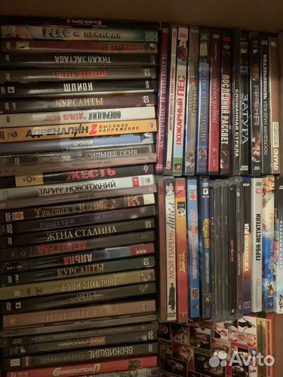 Dvd, диски, фильмы и сериалы