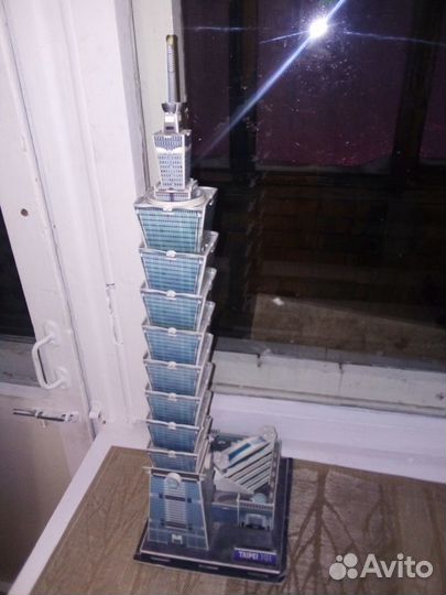 Пазл башня 101 тайбэй