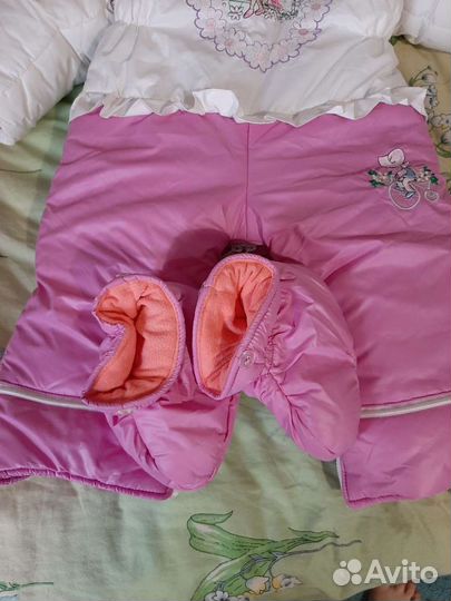 Зимний комбинезон на девочку