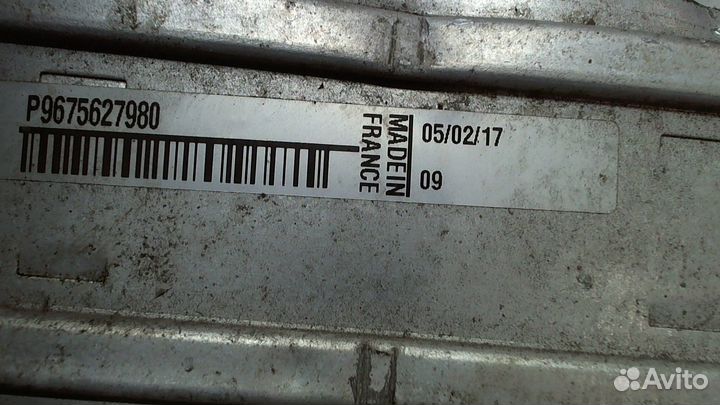 Радиатор интеркулера Citroen C4 Picasso, 2017