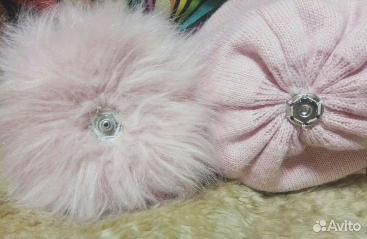 Зимняя шапка для девочек обмен